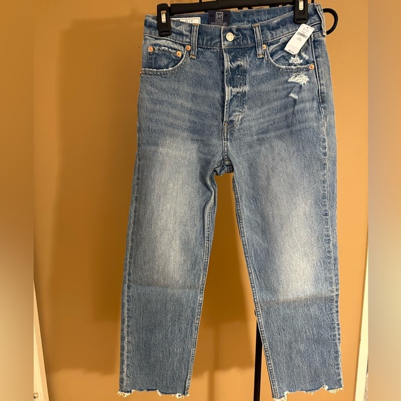 GAP Denim - Gap Cheeky Straight High Rise Jean Petite